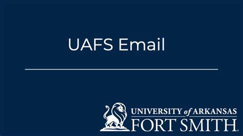 myuafs|my uafs email.